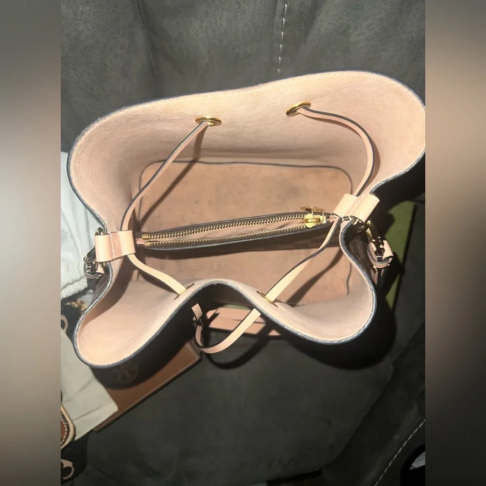 Louis Vuitton NéoNoé MM bucket bag - Pink Damier -Ebene canvas